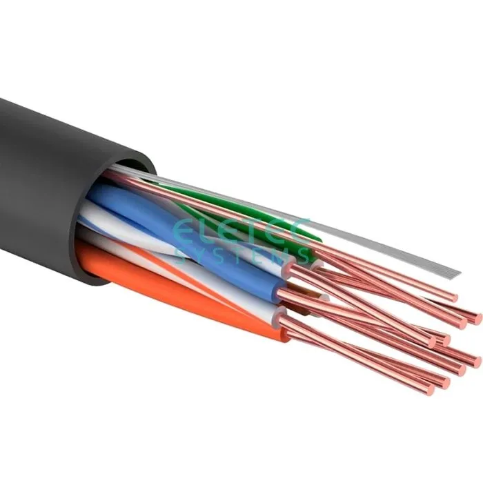 Кабель UTP 5E Ship lite 4x2xAWG25, наружный, эконом, 305 м, CCA (медь 30%)