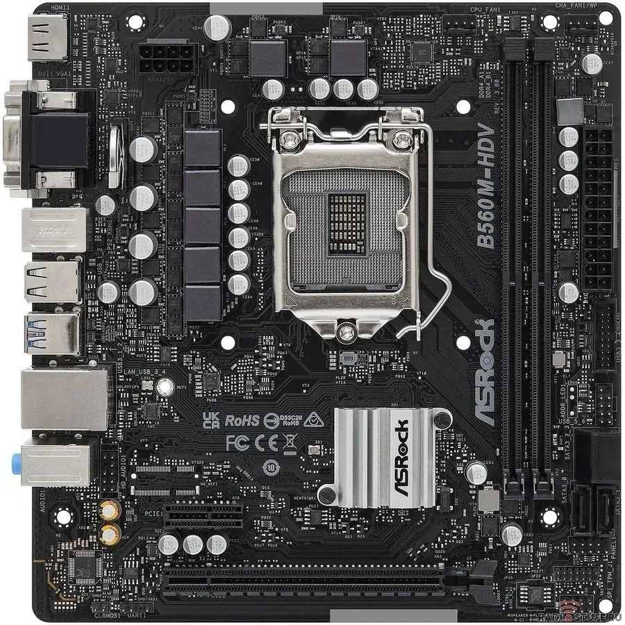 Asrock B560M-HDV R3.0 {LGA1200, Intel B560, mATX} BOX