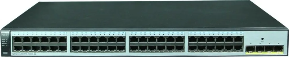 Коммутатор Huawei S1720-52GWR-PWR-4X-E
