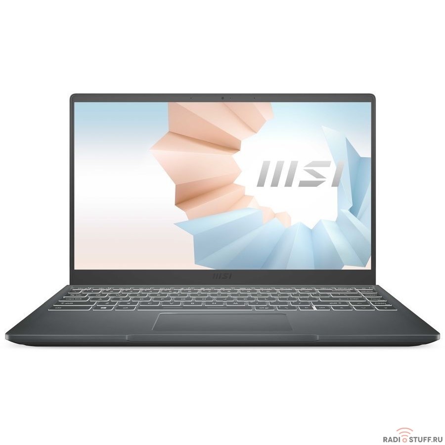 MSI Modern 14 B11MOU-1239RU   [9S7-14D334-1239] dk.grey 14" {FHD i5-1155G7/8Gb/256Gb SSD/W11Pro} 