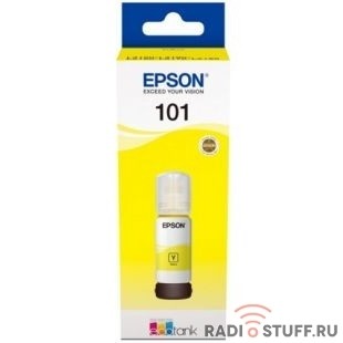 EPSON C13T03V44A/C13T03V44A/C13T03Y400 Контейнер с желтыми чернилами для  L4150/L4160/L6160/L6170/L6190, 70 мл. (cons ink)