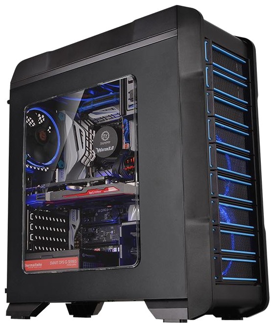 Корпус без БП Thermaltake Versa  N23 [CA-1E2-00M1WN-00]  ATX/ win/ black/ USB 3.0/