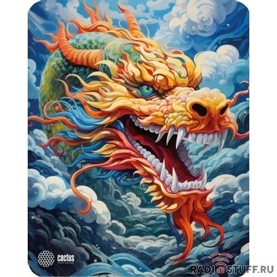 Коврик для мыши Cactus Colorful Dragon 300x250x3мм (CS-MP-D07M)