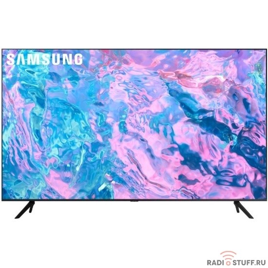 Samsung 43" UE43CU7100UXRU Series 7 черный {Ultra HD 60Hz DVB-T2 DVB-C DVB-S2 USB WiFi Smart TV (RUS)}